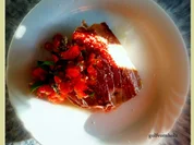 Thunfischsteak mit Avocadofüllung und Tomaten-Mint-Salsa - Rezept - Bild Nr. 551