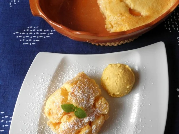 Rezept: Kleiner Aprikosen - Auflauf Bild Nr. 556 Kleiner Aprikosen - Auflauf - Rezept - Bild Nr. 556