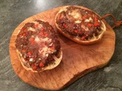 Papas bunte Gehacktesbrötchen aus dem Ofen - Rezept - Bild Nr. 3339