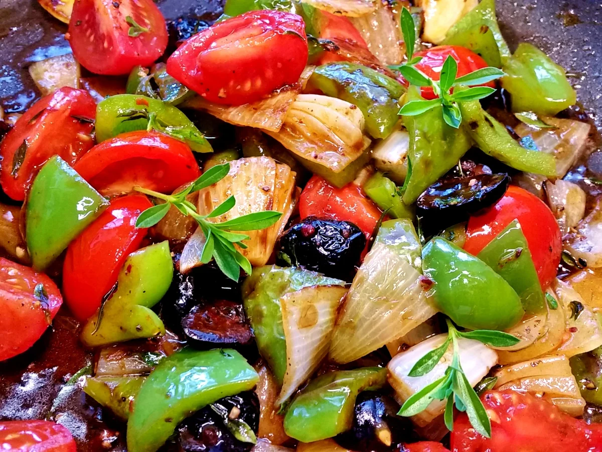 Mediterranes Blitzgemüse... - Rezept - Bild Nr. 554