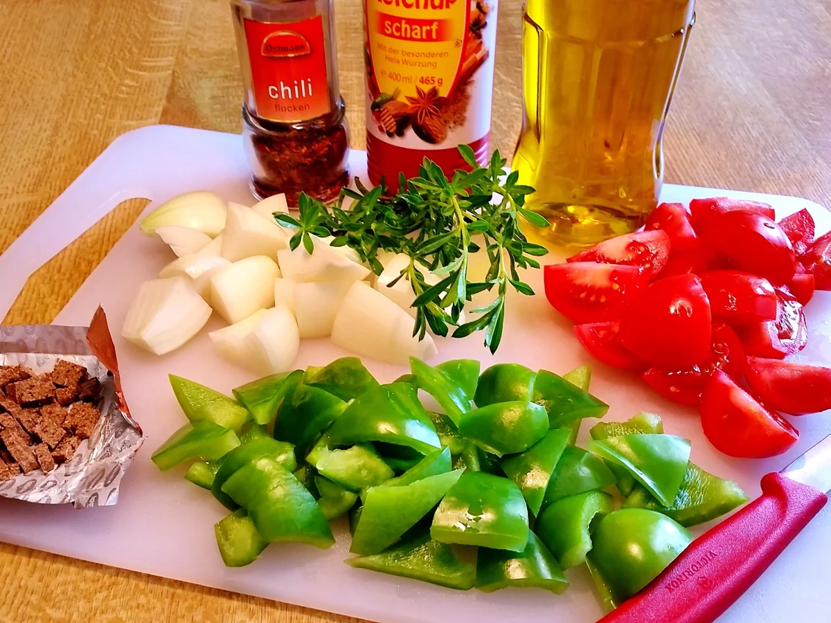 Mediterranes Blitzgemüse... - Rezept - Bild Nr. 556