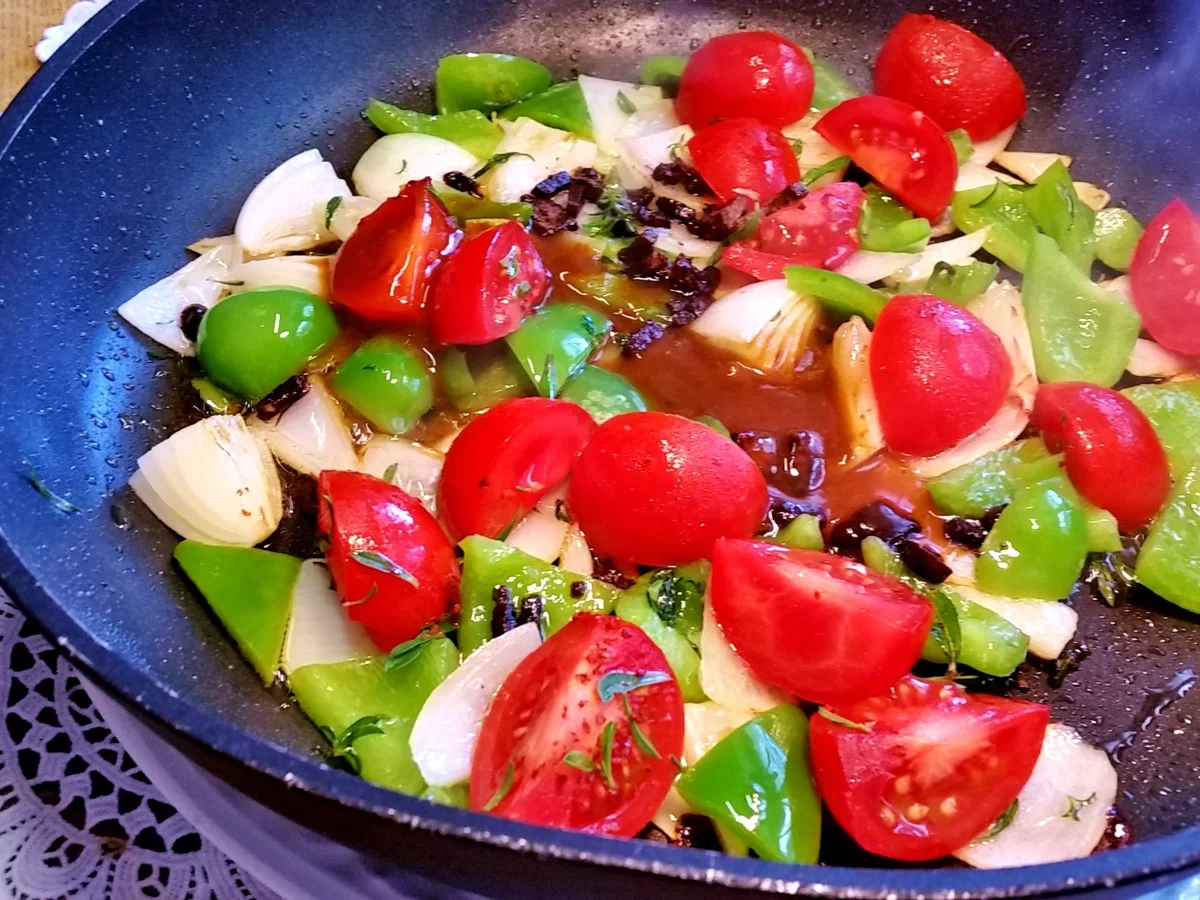 Mediterranes Blitzgemüse... - Rezept - Bild Nr. 560