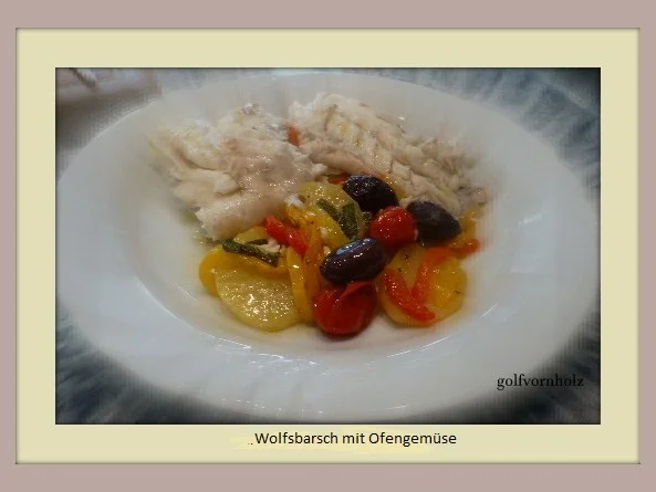 Wolfsbarsch aus dem Ofen - Rezept - Bild Nr. 567