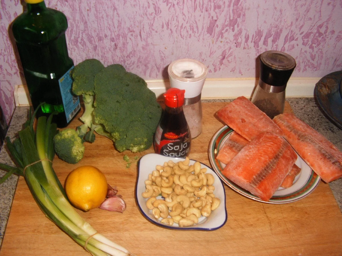 Rezept: Lachs-Brokkoli-Pfanne Bild Nr. 578 Lachs-Brokkoli-Pfanne - Rezept - Bild Nr. 578