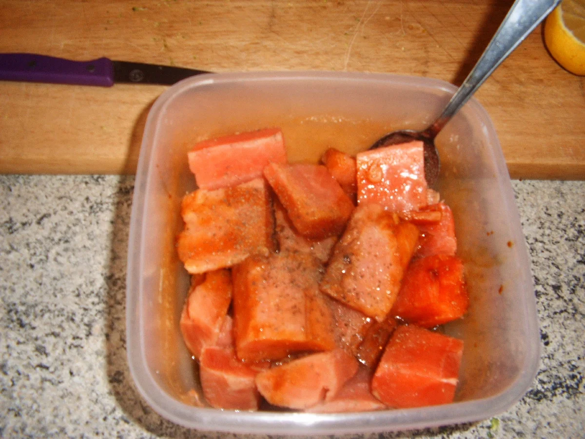 Rezept: Lachs-Brokkoli-Pfanne Bild Nr. 579 Lachs-Brokkoli-Pfanne - Rezept - Bild Nr. 579