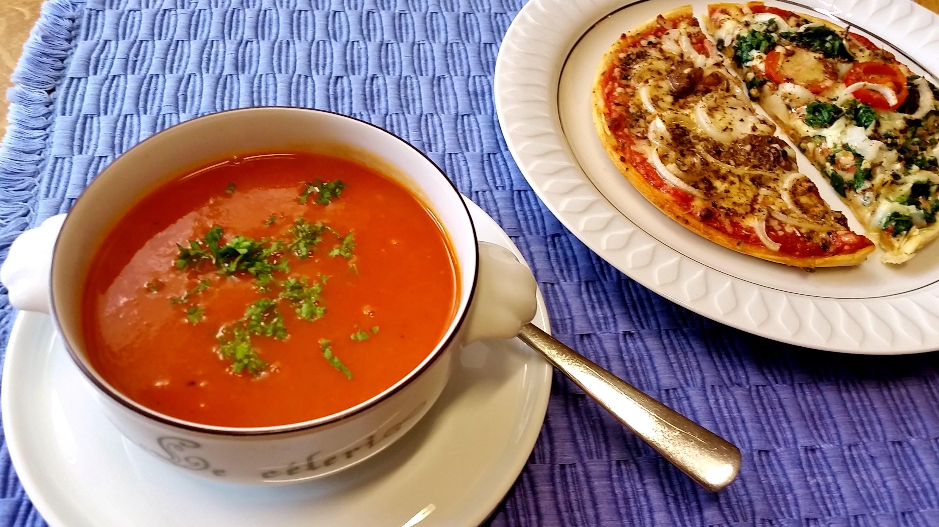 Bilder für Tomaten-Zwiebelsuppe passiert - Rezept