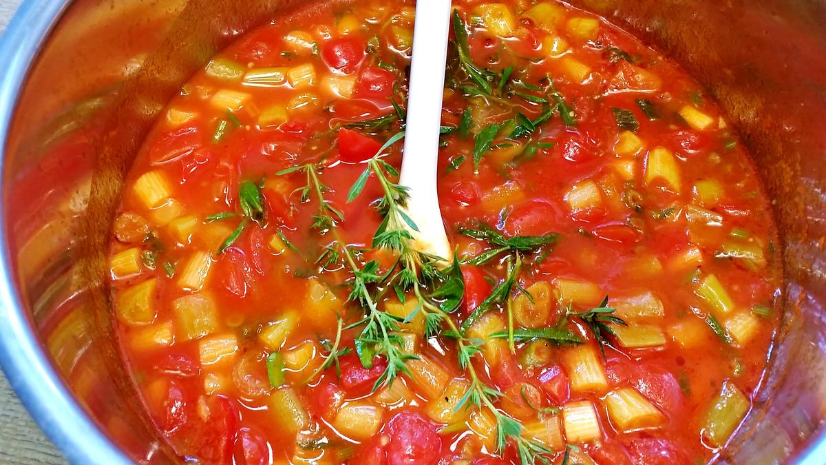 Tomaten-Zwiebelsuppe passiert - Rezept - Bild Nr. 583