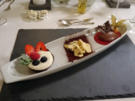 Dreierlei (Schokoladenmousse, Geeister Kaiserschmarrn, Früchtetraum) - Rezept - Bild Nr. 586