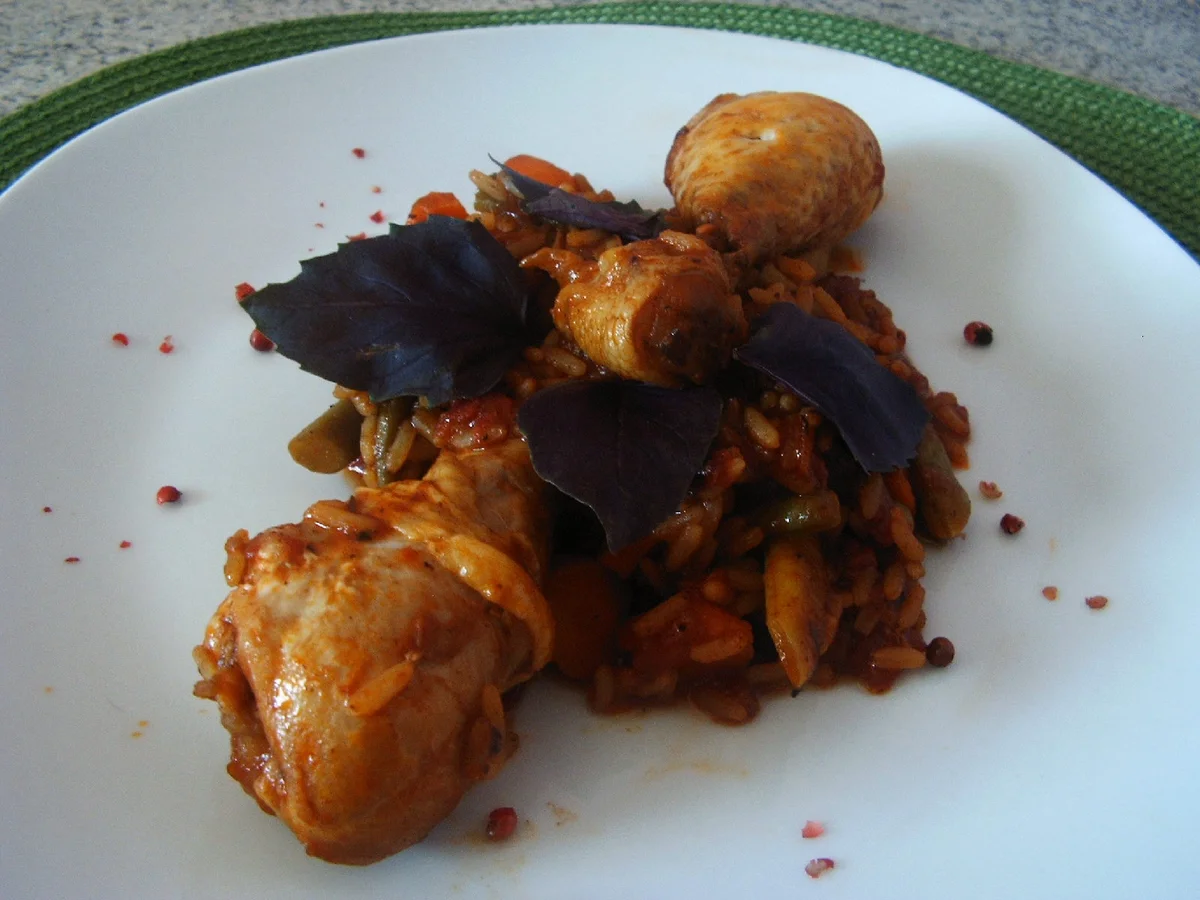 Tomaten-Reis-Hähnchen - Rezept - Bild Nr. 586