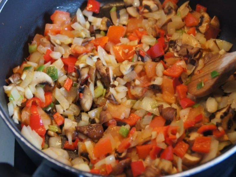 Omelett mit Gemüsemix - Rezept - Bild Nr. 591