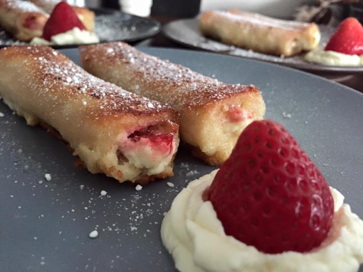 Bilder für French Toast Roll Ups - Rezept