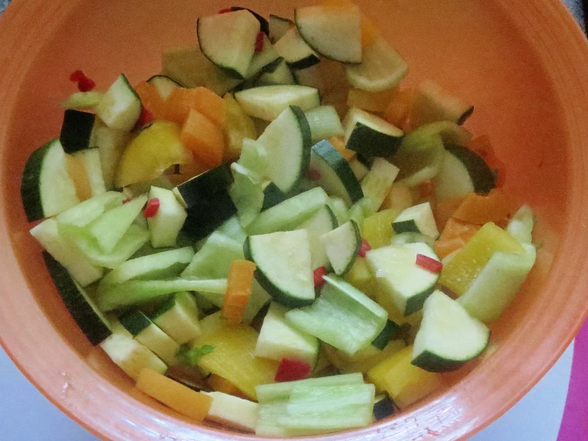 Kochen: Kokos-Hähnchen-Pfanne, fruchtig-scharf - Rezept - Bild Nr. 597