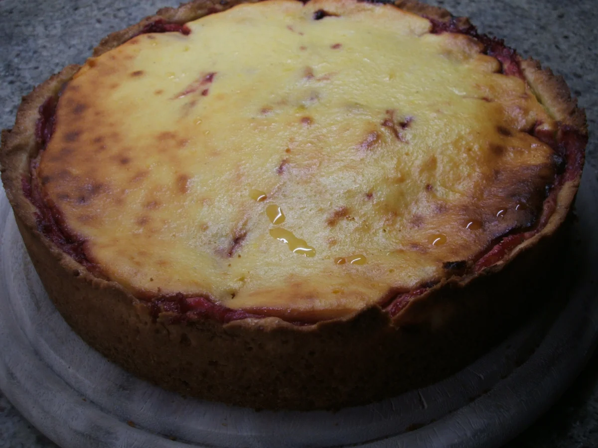 Rezept: Backen: Käsekuchen mit Zwetschgen Bild Nr. 610 Backen: Käsekuchen mit Zwetschgen - Rezept - Bild Nr. 610