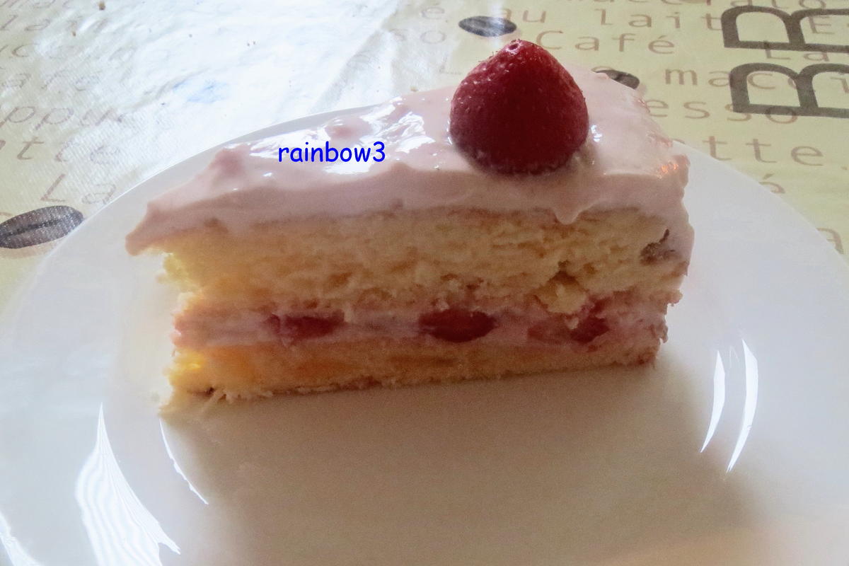 Backen: Erdbeer-Mascarpone-Torte - Rezept - Bild Nr. 603
