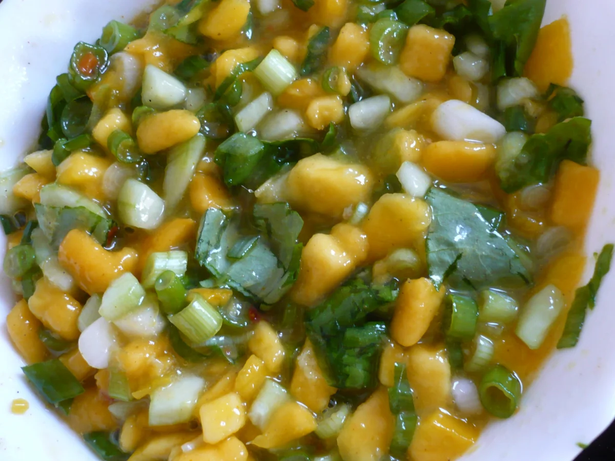 Rezept: Matjes mit Mango Bild Nr. 604 Matjes mit Mango - Rezept - Bild Nr. 604