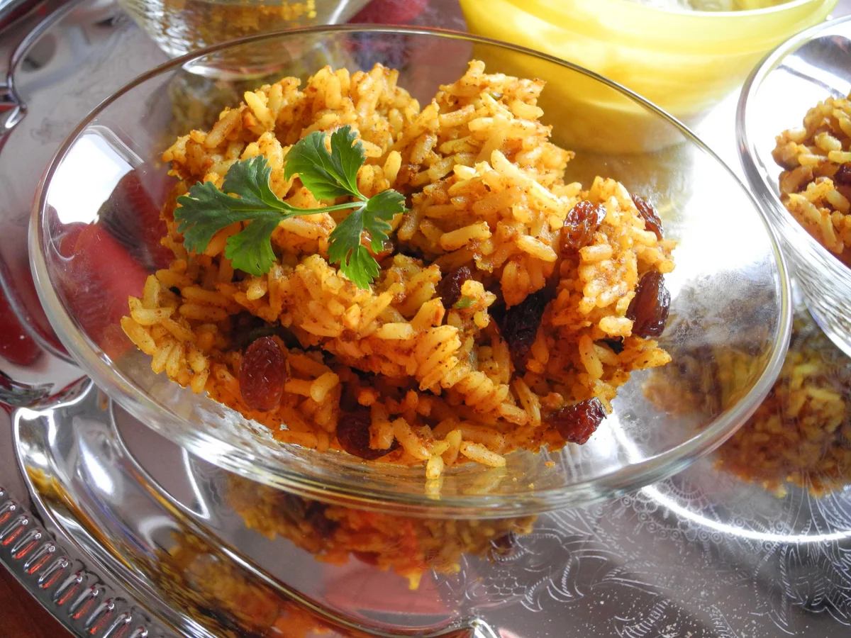 Salat: Reissalat "Orient" mit Dip - Rezept - Bild Nr. 613