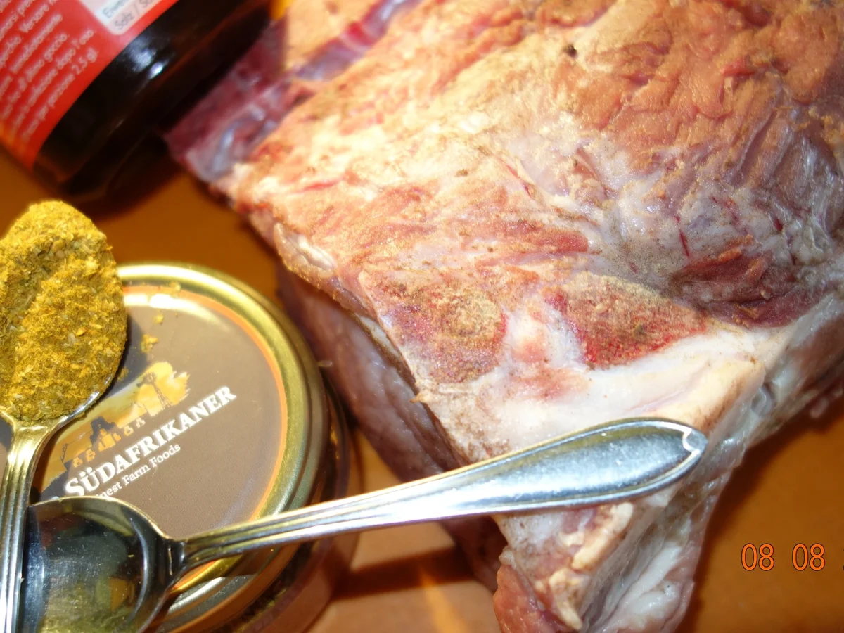 Rezept: Schweineschopfbraten mit Knochen Bild Nr. 613 Schweineschopfbraten mit Knochen - Rezept - Bild Nr. 613