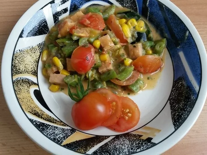 Zucchini - Bohnen Pfanne - Rezept - Bild Nr. 613