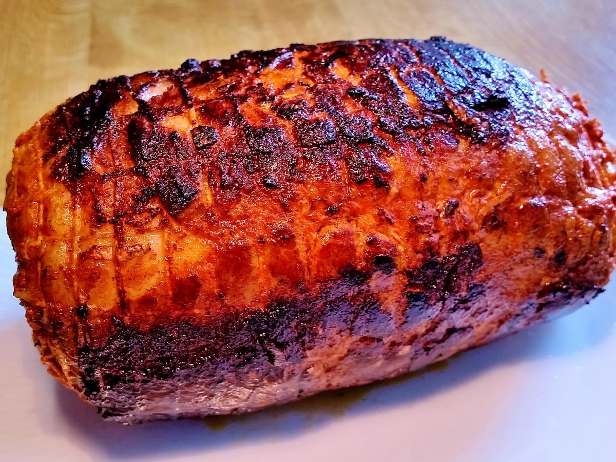 Spießbraten auf bayrische Art Rezept kochbar de