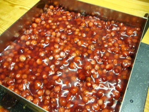 Rezept: "Walderdbeeren Törtchen" auf Keks-Schokoboden Bild Nr. 619 "Walderdbeeren Törtchen" auf Keks-Schokoboden - Rezept - Bild Nr. 619
