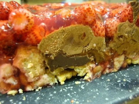 Rezept: "Walderdbeeren Törtchen" auf Keks-Schokoboden Bild Nr. 620 "Walderdbeeren Törtchen" auf Keks-Schokoboden - Rezept - Bild Nr. 620