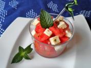 Wassermelone und Schafskäse ... - Rezept - Bild Nr. 616