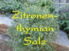 Kräutersalz vom Zitronenthymian - Rezept - Bild Nr. 713