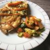 Brot mit Ei und Käse überbacken und ein gemischter Salat - Rezept - Bild Nr. 690