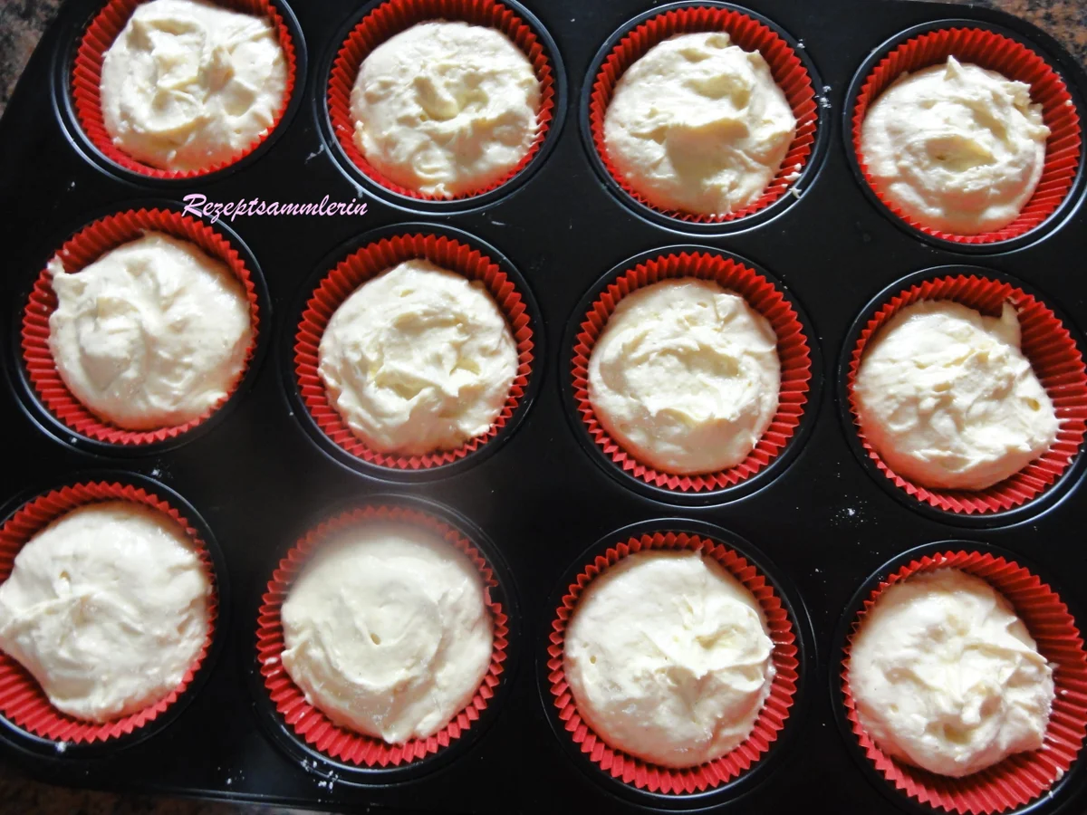 Muffin:   feine ZITRONEN - SAND - KÜCHLEIN - Rezept - Bild Nr. 698