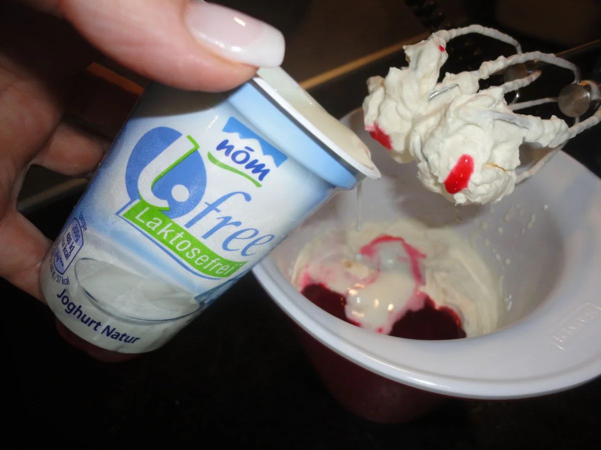 Rezept: blitzschnelles Sauerrahm Eis mit Ribiseltouch Bild Nr. 698 blitzschnelles Sauerrahm Eis mit Ribiseltouch - Rezept - Bild Nr. 698