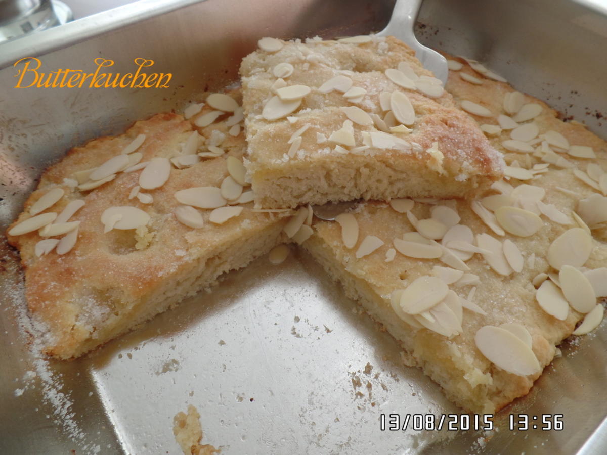 Butterkuchen Immer wieder lecker .. - Rezept mit Bild - kochbar.de