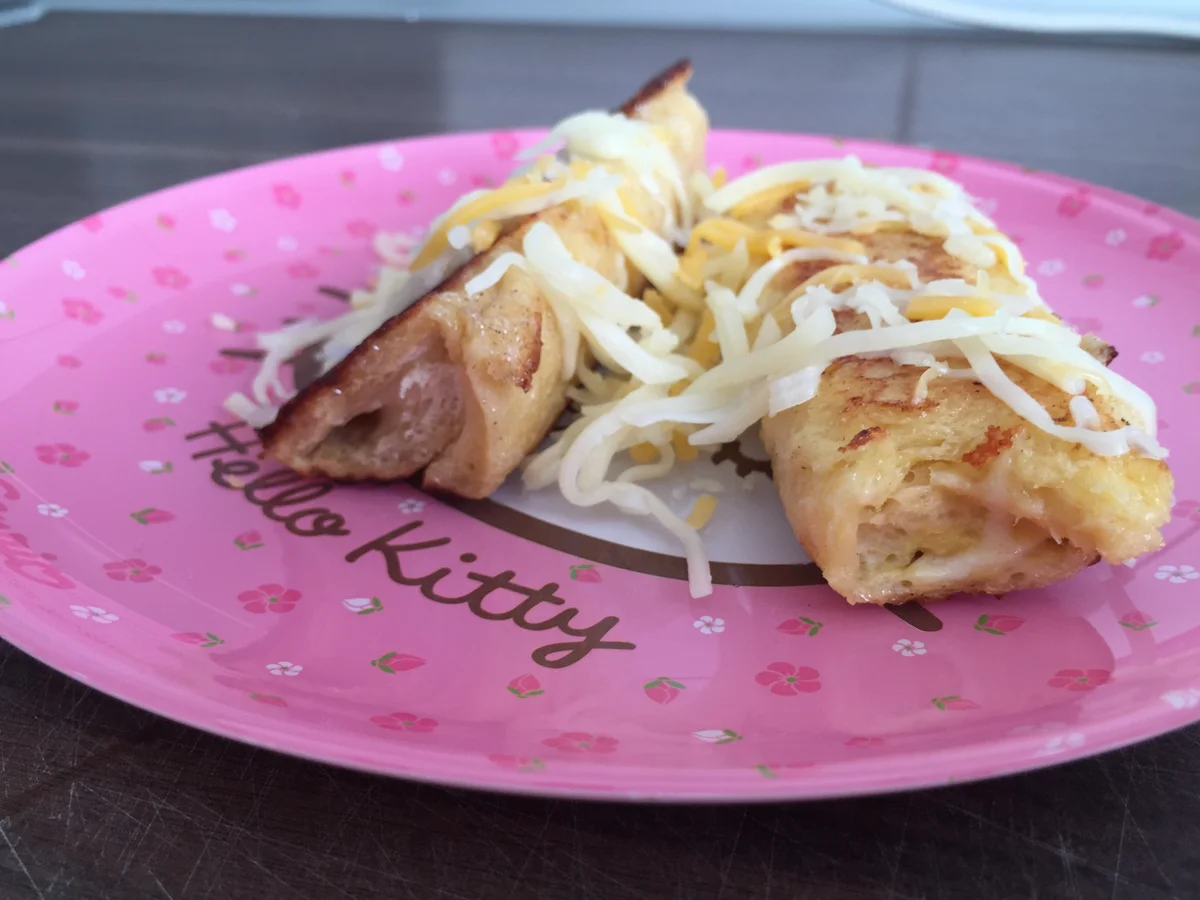 French Toast Roll Up: Käse-Senf - Rezept - Bild Nr. 706