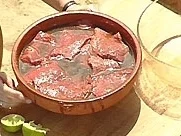 Rinderhüftsteaks mit Bourbon mariniert - Rezept