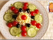 Eisbergsalat mit Thunfisch, Tomaten,  Gurken  und …. - Rezept - Bild Nr. 737