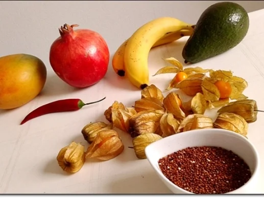 Raffinierter fruchtiger Obstsalat mit Rote Quinoa - Rezept - Bild Nr. 741
