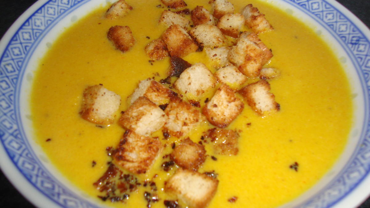 Karotten Kokos Suppe - Rezept - Bild Nr. 752