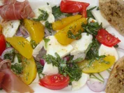 Rezept: Pfirsich Salat Bild Nr. 757 Pfirsich Salat - Rezept - Bild Nr. 757