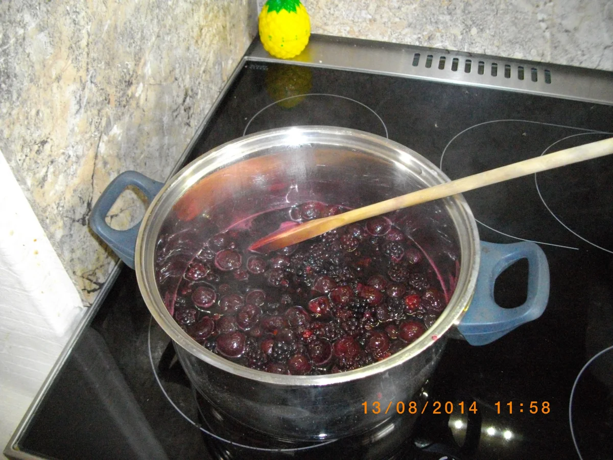 Brombeer-Kirsch Marmelade - Rezept - Bild Nr. 754