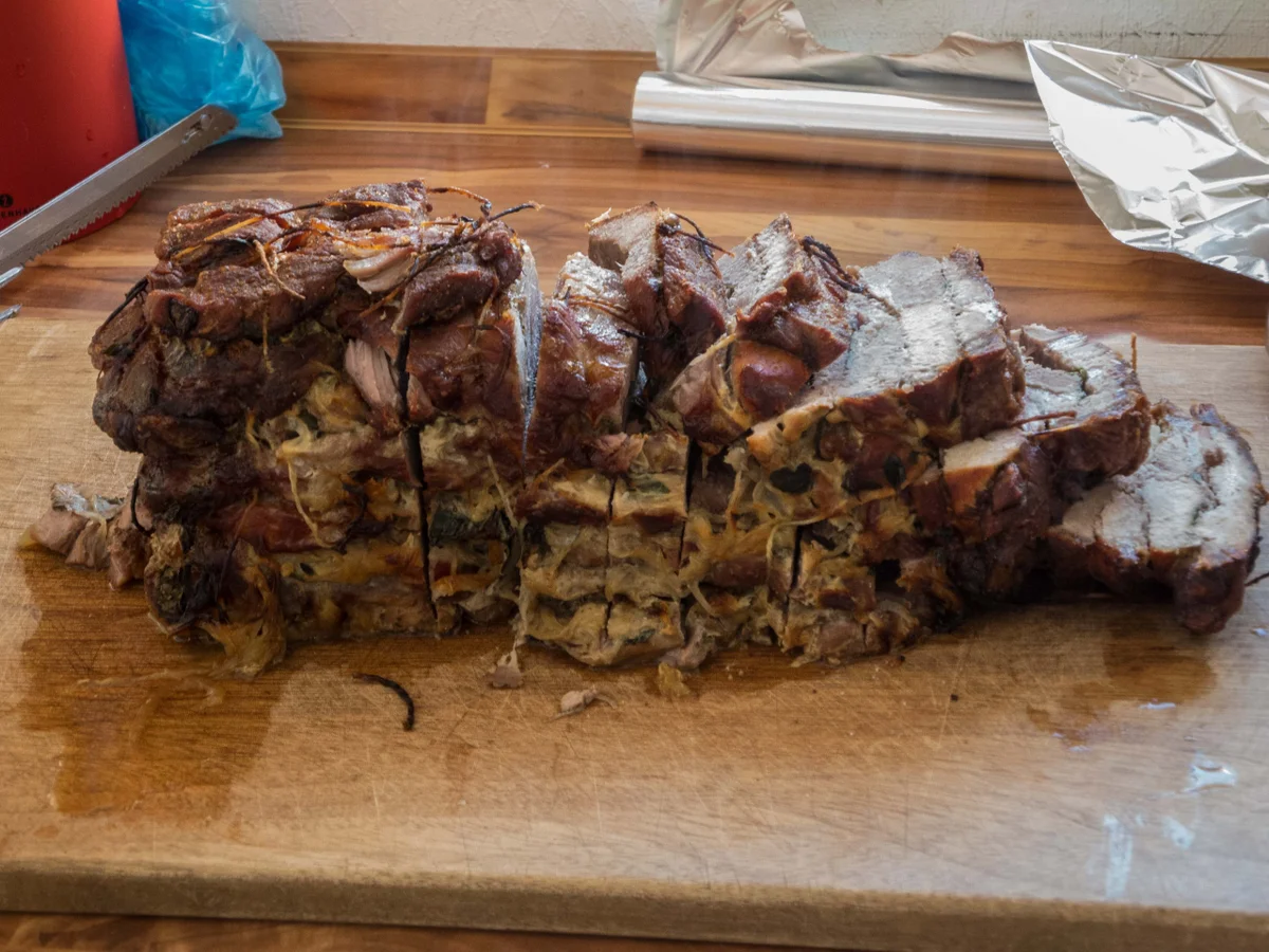 Rezept: Schichtbraten mit Weizenbiersoße Bild Nr. 1626 Schichtbraten mit Weizenbiersoße - Rezept - Bild Nr. 1626