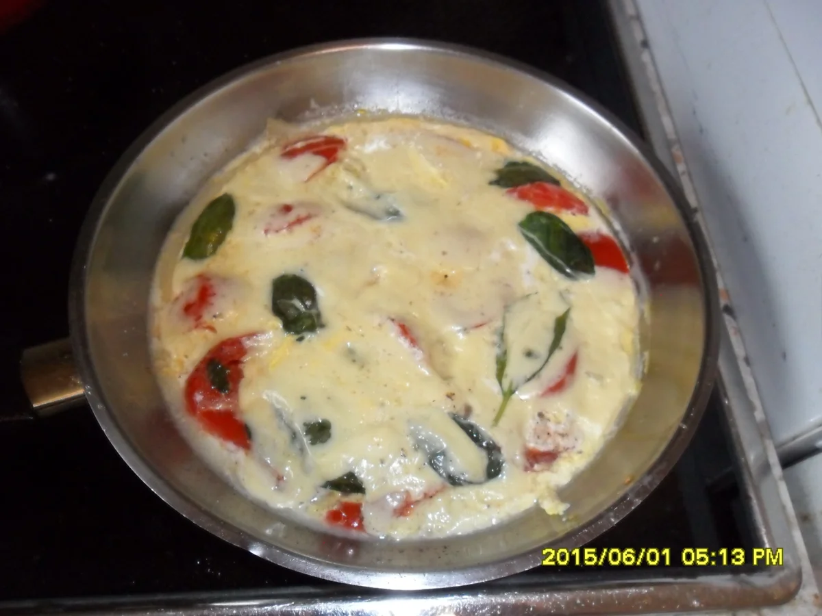 Eier - Tomaten - Pfännchen, überbacken - Rezept - Bild Nr. 753