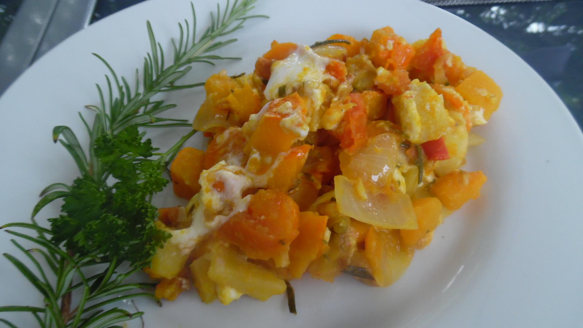 Bilder für Kürbis-Pfanne Rezept