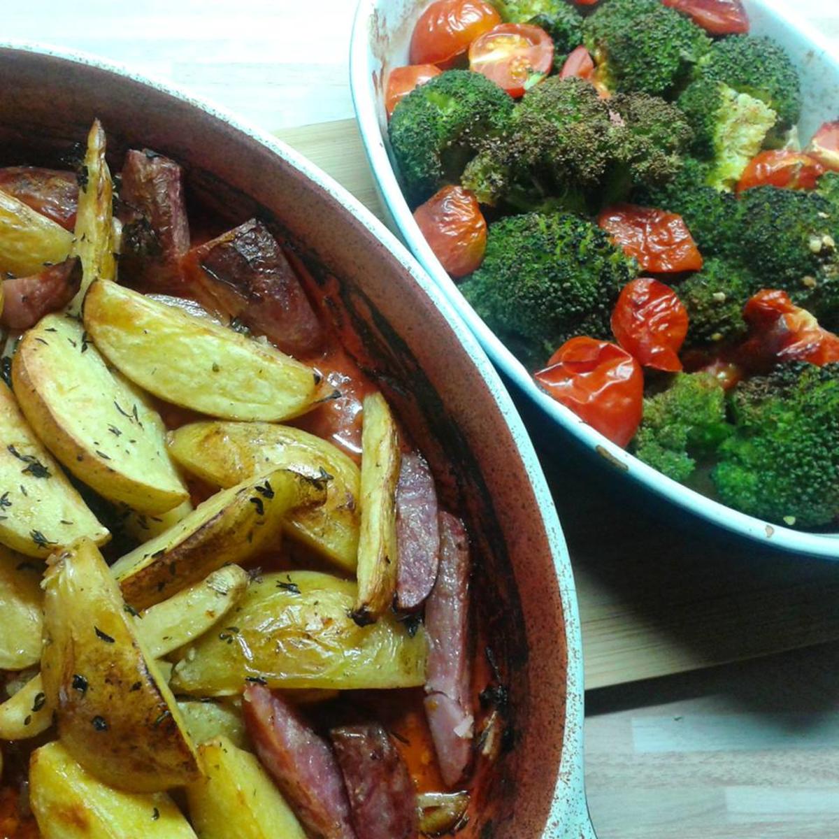 Zitronen Kartoffeln Und Brokkoli Rezept Kochbar De