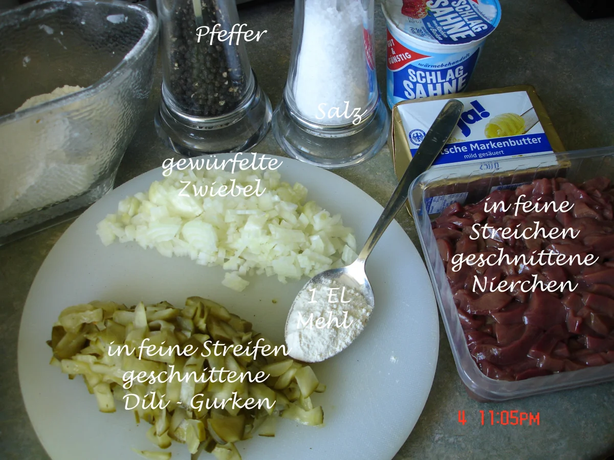 Saure Nierchen - Rezept - Bild Nr. 777