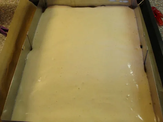 Zitronen-Biskuitrolle mit Muster - Rezept - Bild Nr. 775