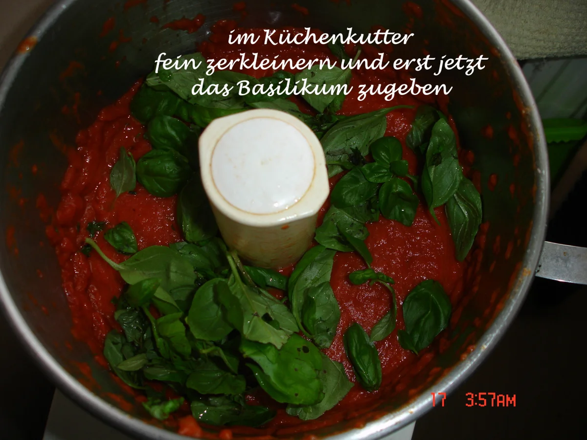 Rezept: Tomatensoße Bild Nr. 802 Tomatensoße - Rezept - Bild Nr. 802
