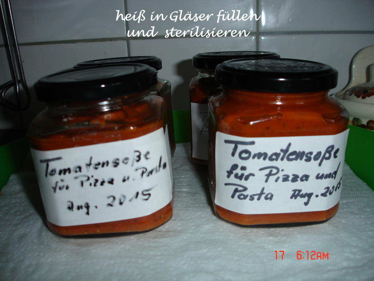 Tomatensoße - Rezept - Bild Nr. 804