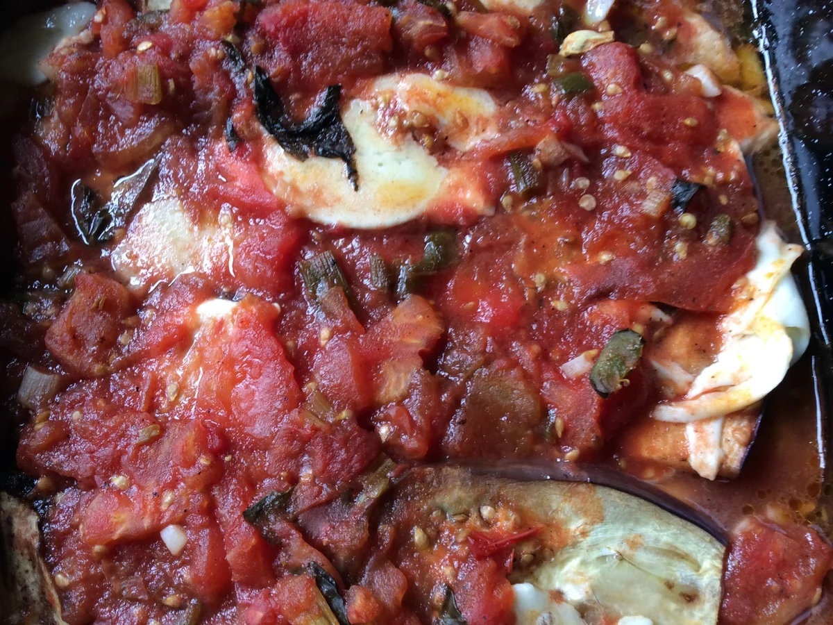 Rezept: Melanzane di Mozzarella Bild Nr. 800 Melanzane di Mozzarella - Rezept - Bild Nr. 800