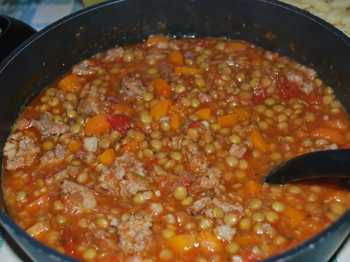 Rezept: Italienischer Linseneintopf Bild Nr. 842 Italienischer Linseneintopf - Rezept - Bild Nr. 842