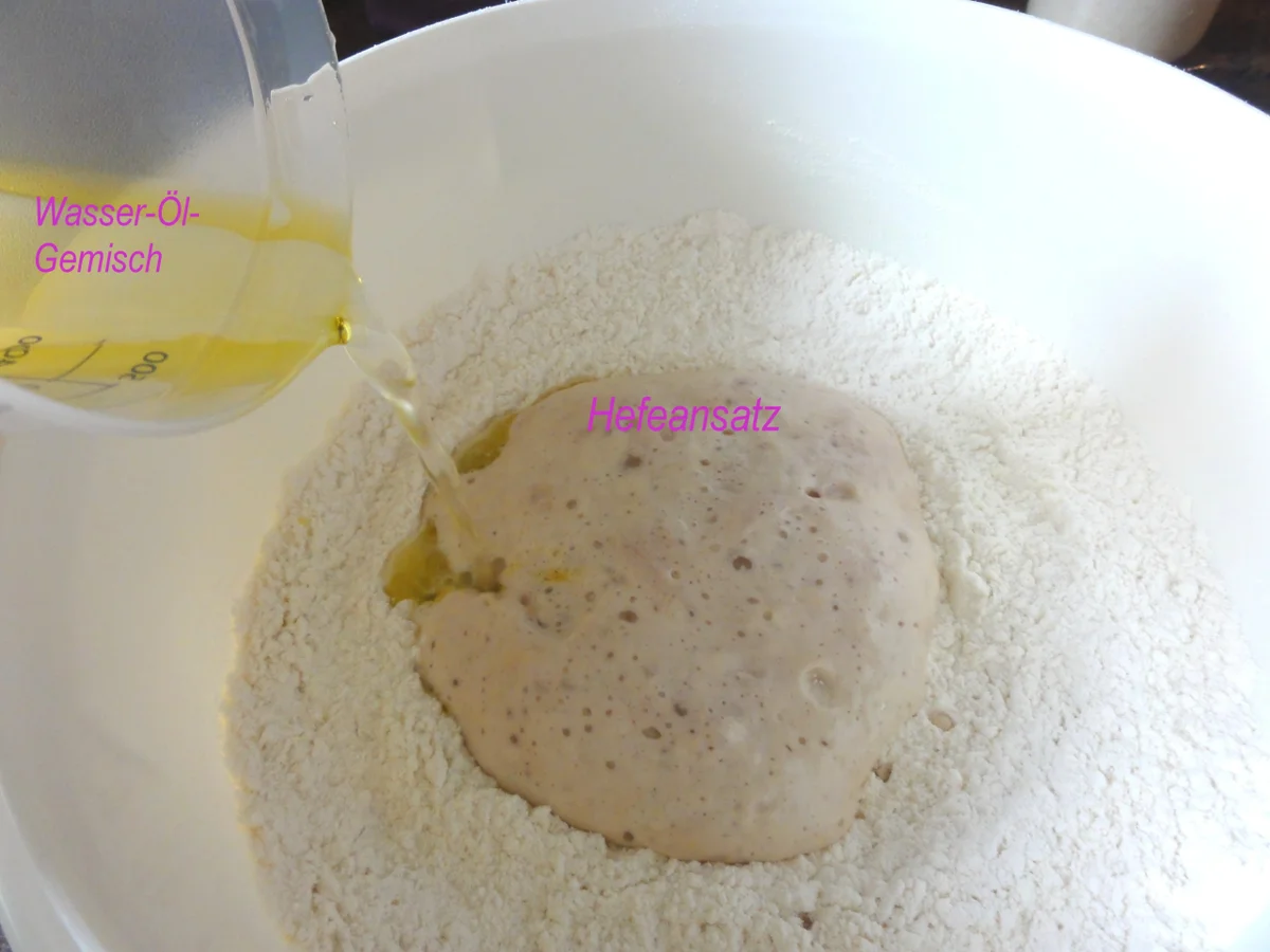 Rezept: Hefe: PIZZA HAWAI + SPINACI nach Art des Hauses Bild Nr. 845 Hefe: PIZZA HAWAI + SPINACI nach Art des Hauses - Rezept - Bild Nr. 845