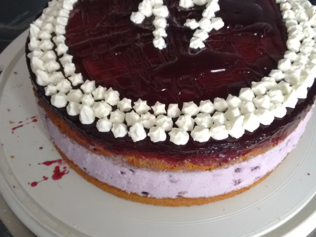 Rezept: Heidelbeer-Joghurt-Torte Bild Nr. 855 Heidelbeer-Joghurt-Torte - Rezept - Bild Nr. 855